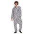 Snuggs Blanket Onesie Black Doodles